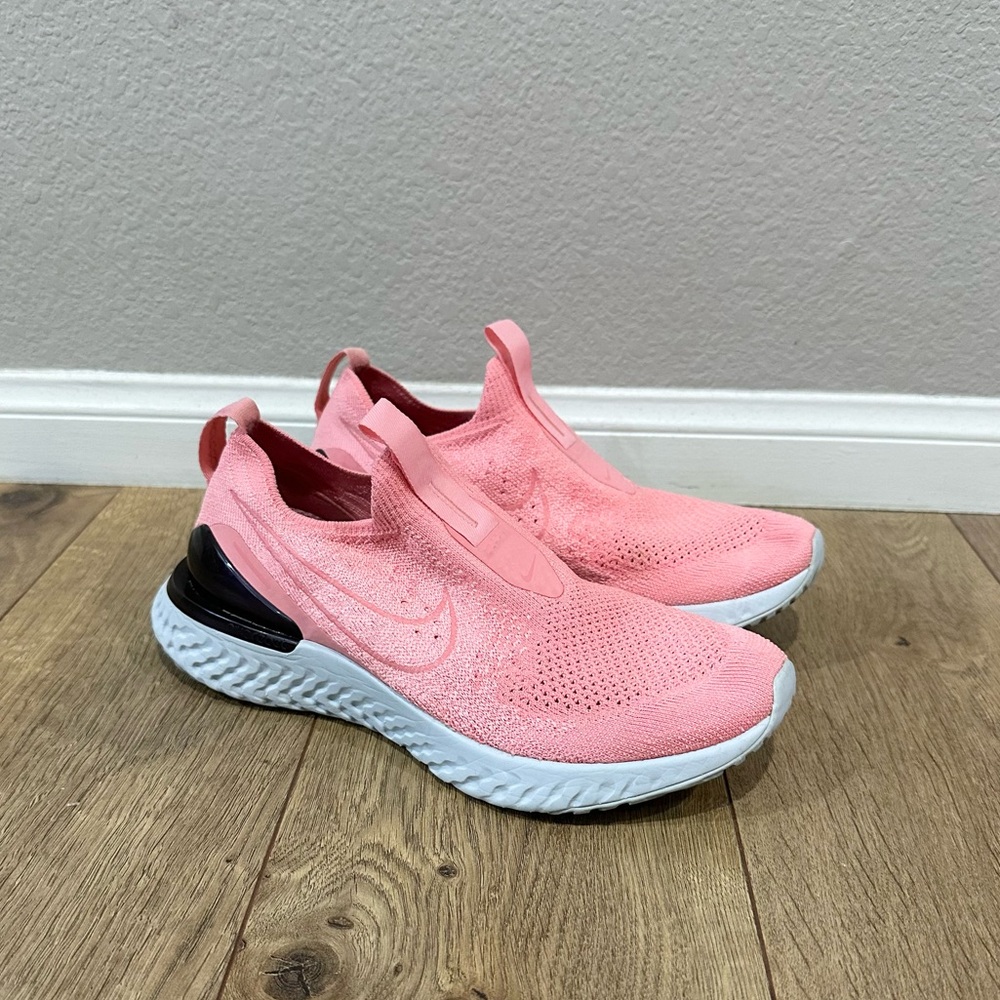 Nike Epic Phantom React Flyknit bright mango - women’s size 7.5
